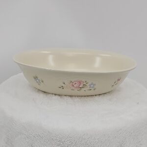 Pfaltzgraff Vintage Tea Rose Oval Serving Dish